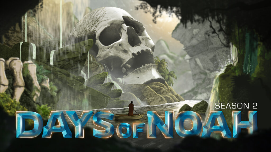 Giant Skull in Days of Noah - Animated Series