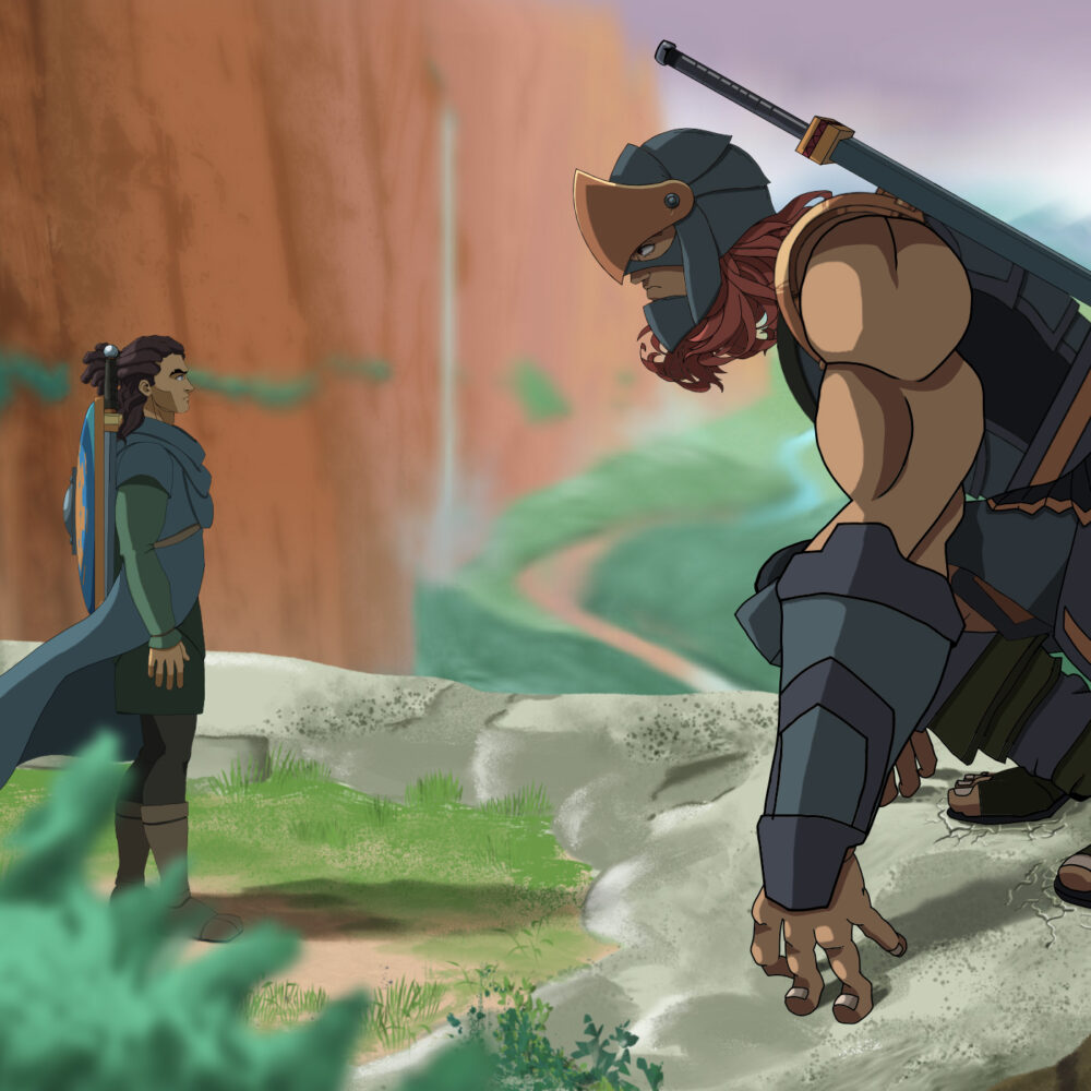 Days of Noah – Animated Series. Giants. Nephilim. Anime